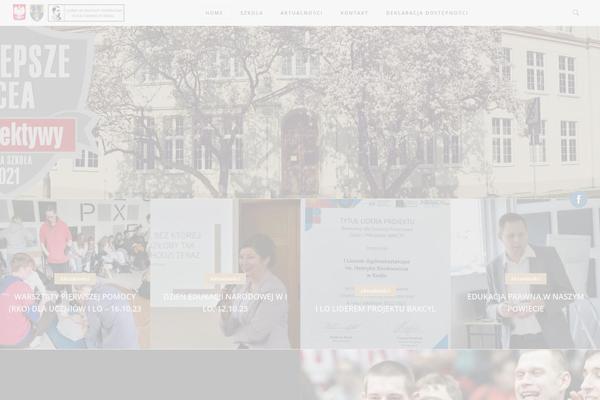 Ronneby_child theme site design template sample