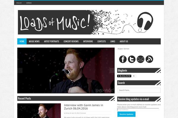 BresponZive Pro theme site design template sample