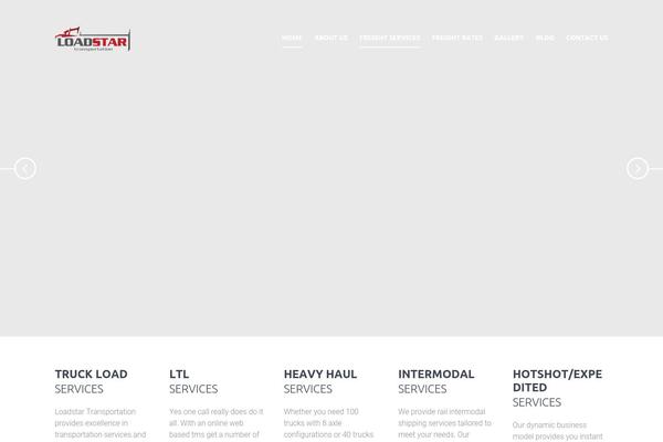 Global Logistics theme site design template sample