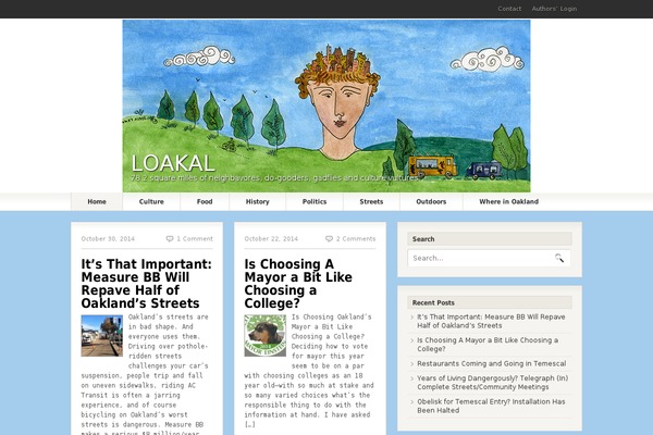 Fresh News theme site design template sample