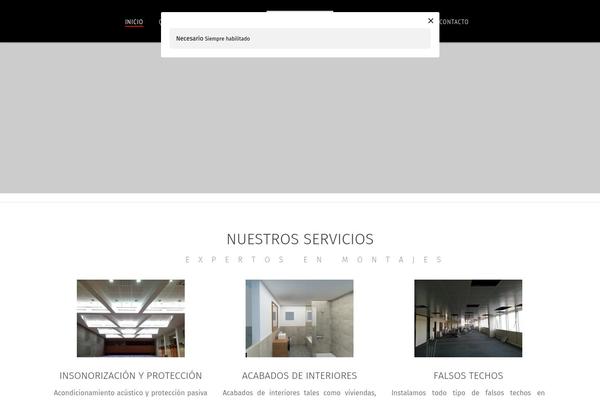 Renovation theme site design template sample