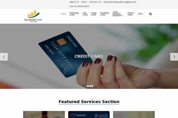 Teal theme site design template sample