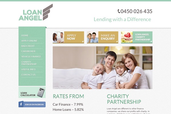 loanangel.com.au site used Loanangel
