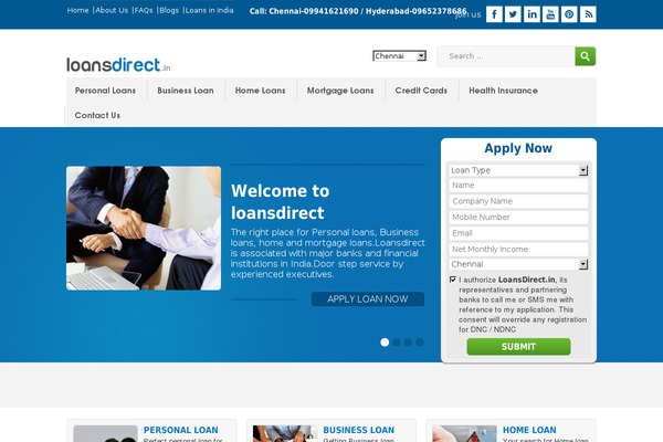 Site using Image vertical reel scroll slideshow plugin