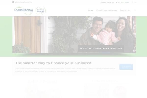 Qaro theme site design template sample