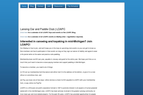 loapc.org site used Catalyst