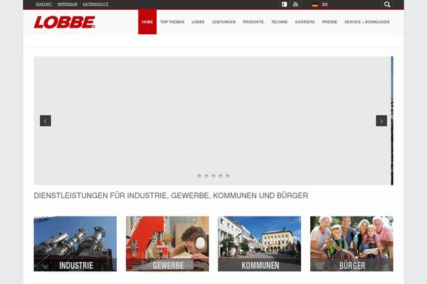 BUILDER theme site design template sample
