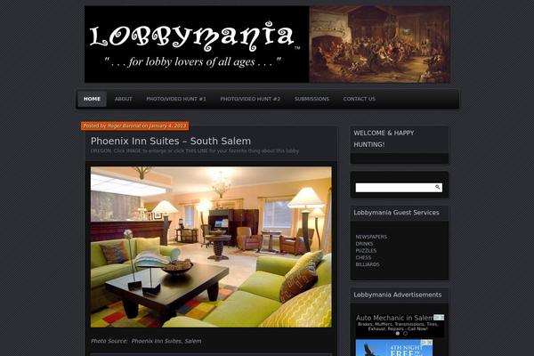 Parament theme site design template sample