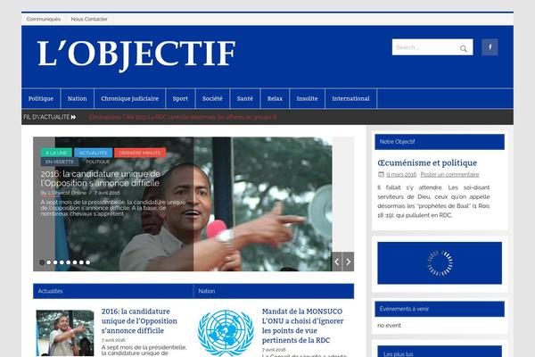 Site using Bknewsticker plugin