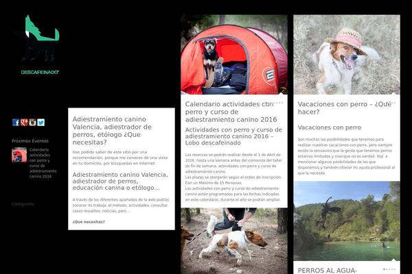 Gridlocked theme site design template sample
