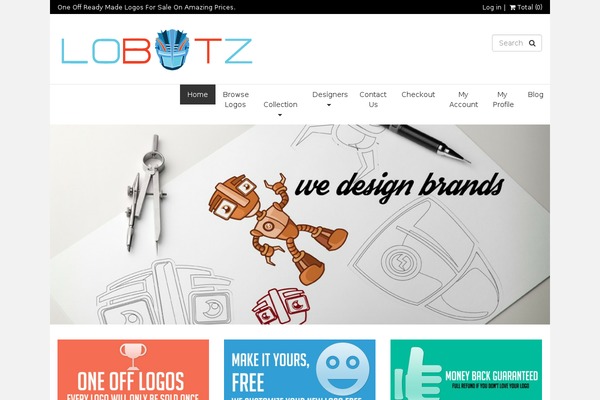 Humbleshop theme site design template sample