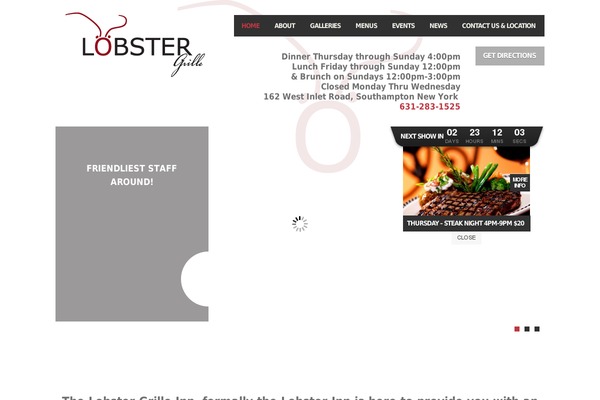 Feast theme site design template sample