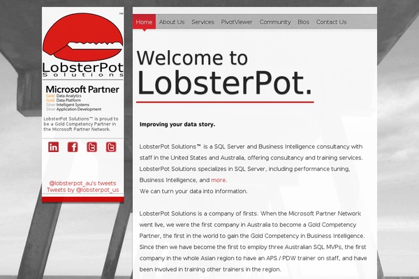 Site using Ocean-sticky-header plugin