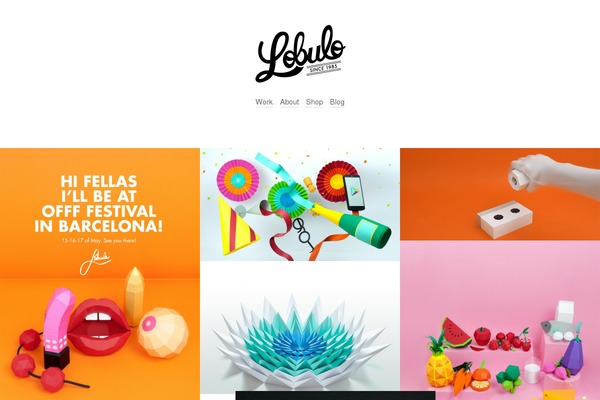 Crush theme site design template sample