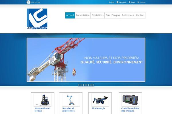Sterling theme site design template sample