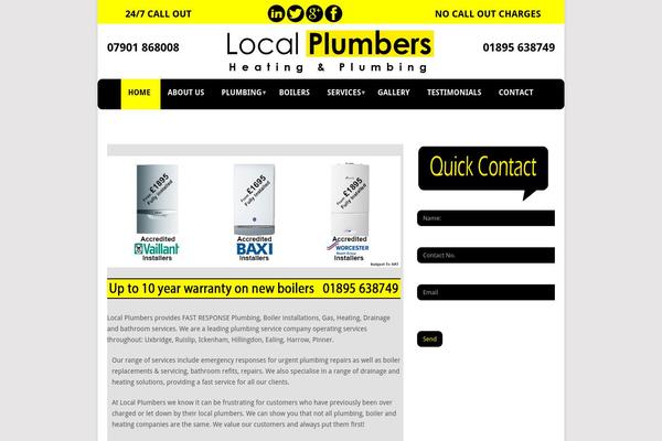 Point theme site design template sample