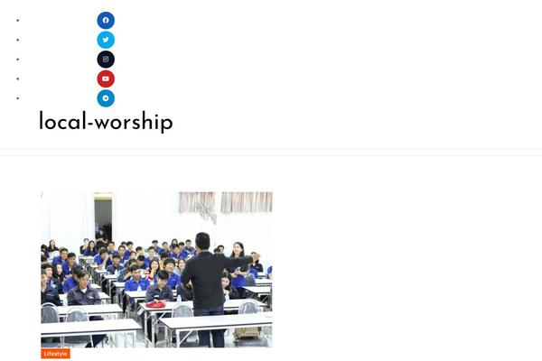 Blogus theme site design template sample