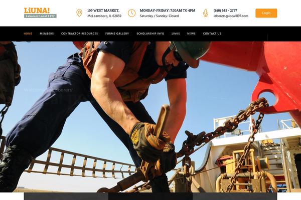 Induzy theme site design template sample