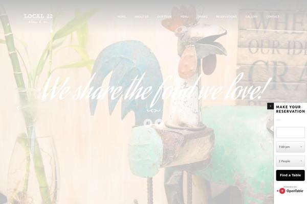 Hungry-theme theme site design template sample