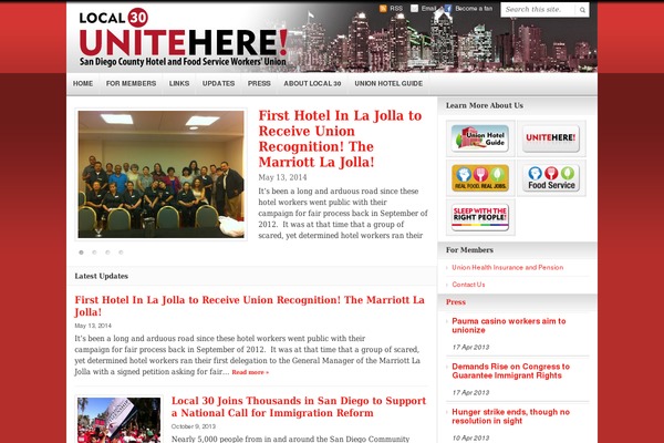 Daily theme site design template sample