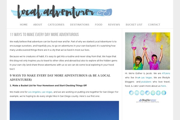Site using Elementor-extras plugin