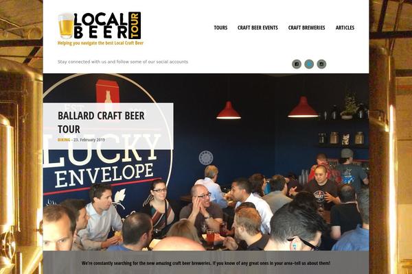 Expedition theme site design template sample