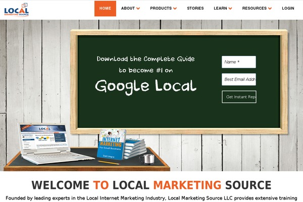 LMS theme site design template sample