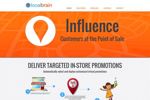 localbrain.com site used Smashing