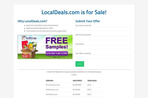 localdeals.com site used Localdeals20