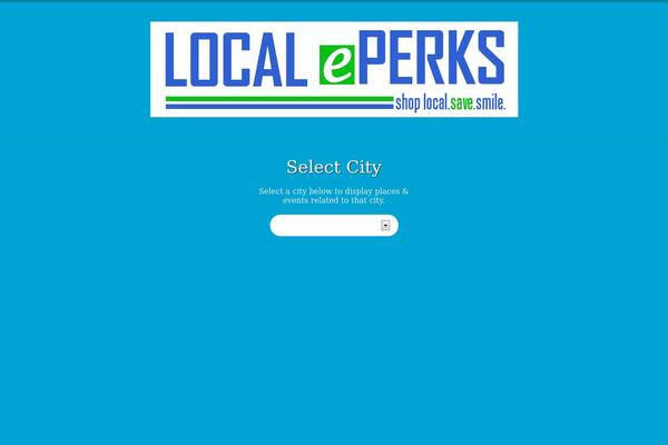 GeoPlaces theme site design template sample