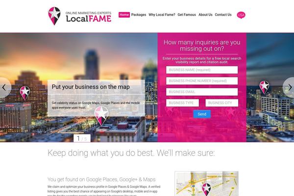 localfame.com site used Localfame
