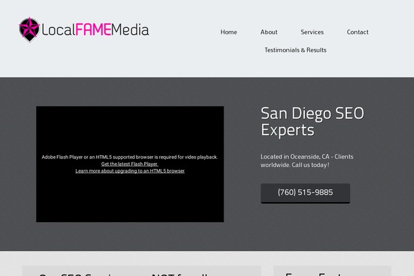 localfamemedia.com site used Themealley.business.plus