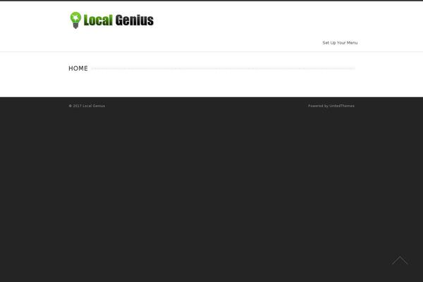 Nevada theme site design template sample