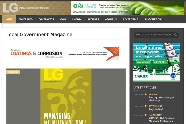 Site using Cool Tag Cloud plugin