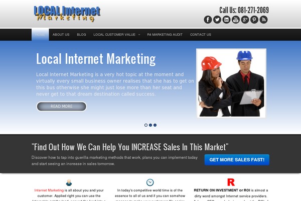 Elegantbiz theme site design template sample