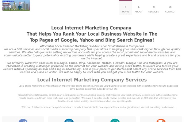 WP-Clear theme site design template sample