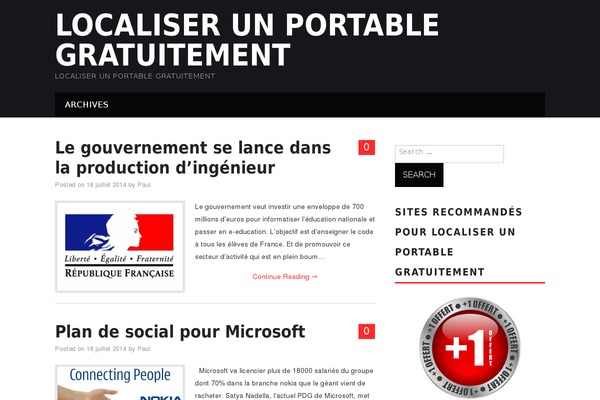 Hiero theme site design template sample