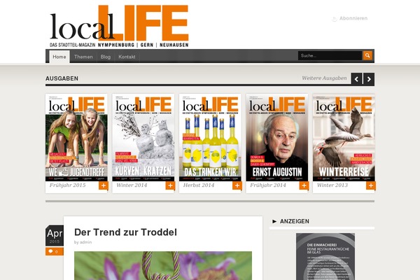 Edge theme site design template sample