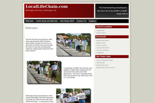 ModXBlog theme site design template sample