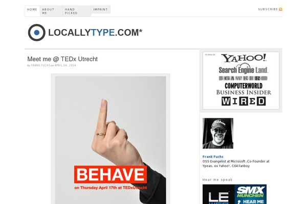Neve theme site design template sample