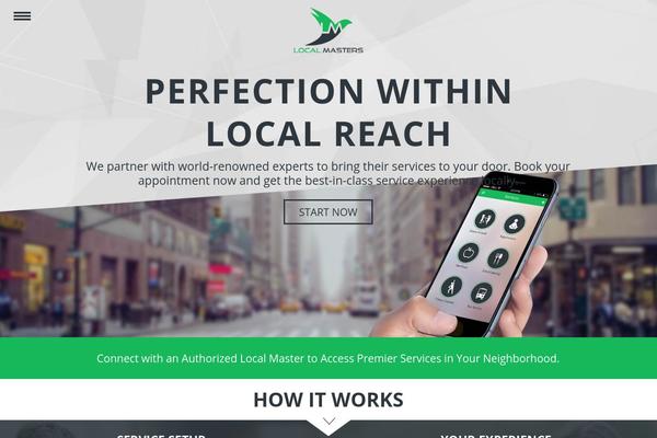 Richer theme site design template sample