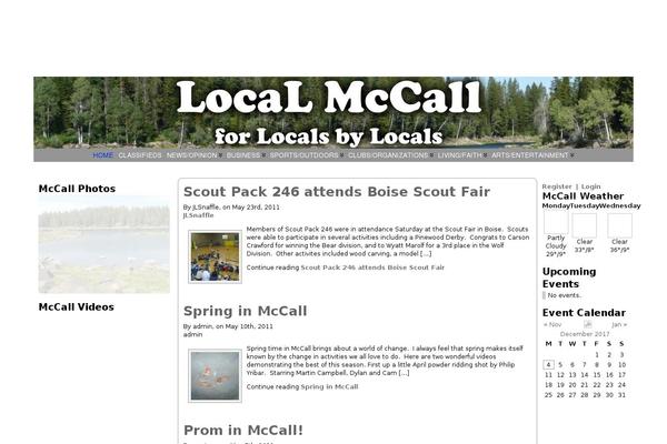 Site using SuperSlider-Excerpt plugin