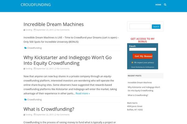 RubberSoul theme site design template sample