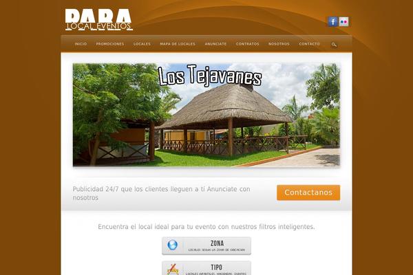 Awake theme site design template sample