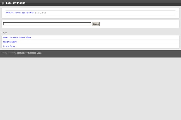 localsat.mobi site used Carrington Mobile