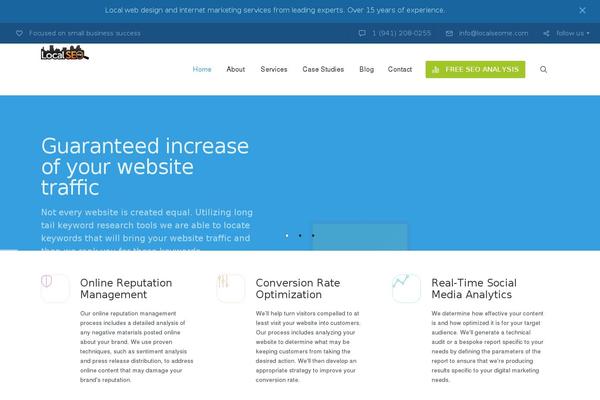 Site using Live Composer Page Builder plugin