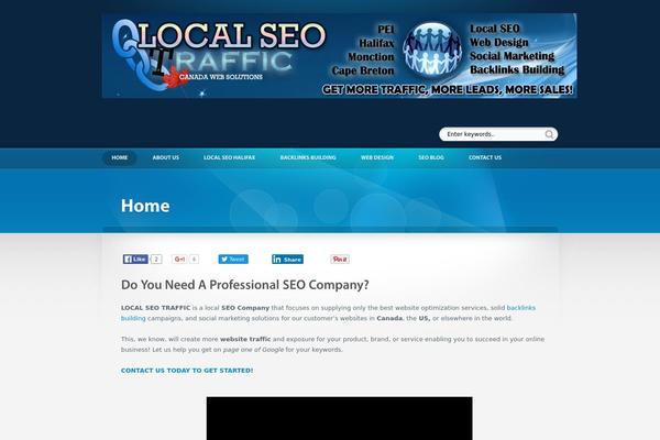 ShowTime theme site design template sample