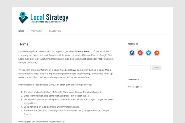 localstrategy.com site used Localstrategy.com