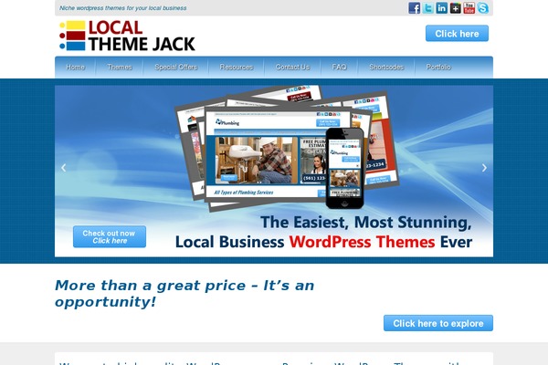 themejack theme websites examples