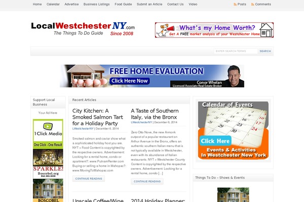 WP-Clear theme site design template sample